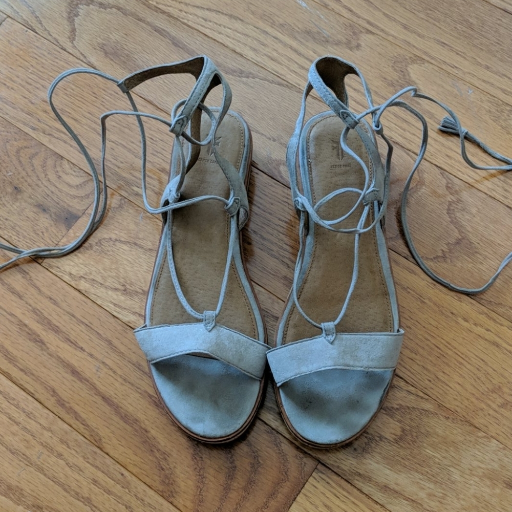 Frye gladiator lace-up sandal